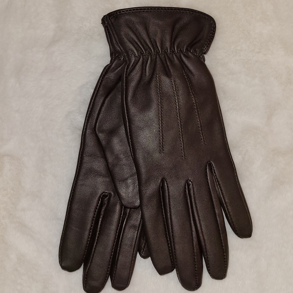 Glove.ly Genuine Leather Cashmere-Lined Touchscreen Gloves New With Tag - Picture 14 of 14
